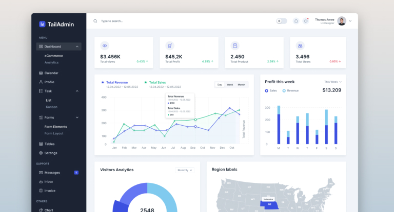 Tailadmin Tailwind CSS Admin Dashboard