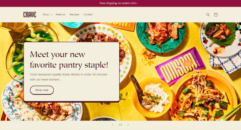 Crave Shopify Template