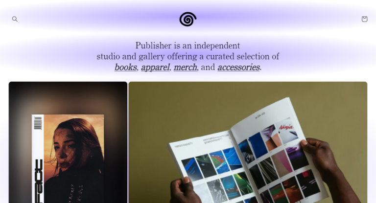 Publisher-Shopify Theme