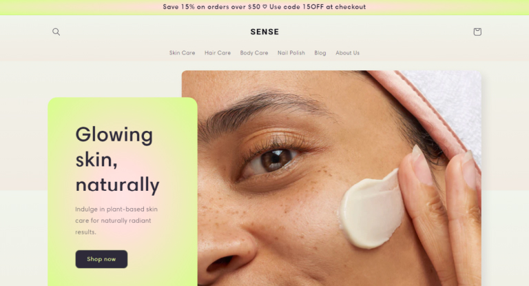 Sense Shopify Template