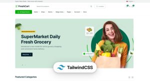E-Commerce Tailwind Website Template