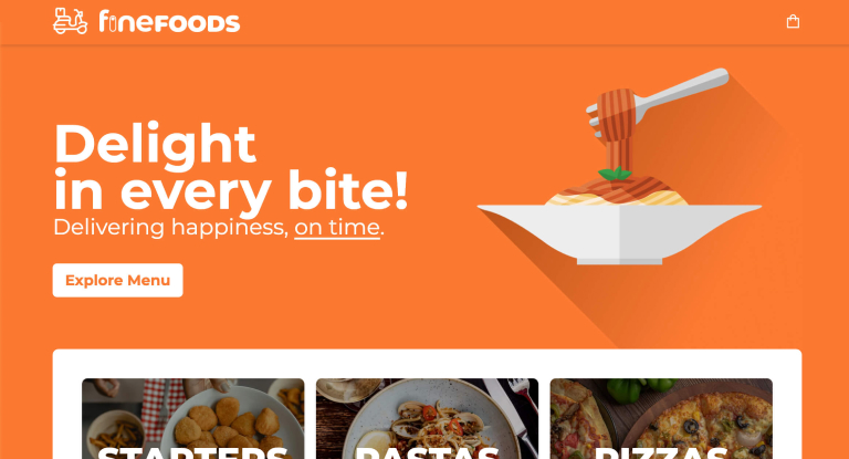 E-Commerce Application Storefront