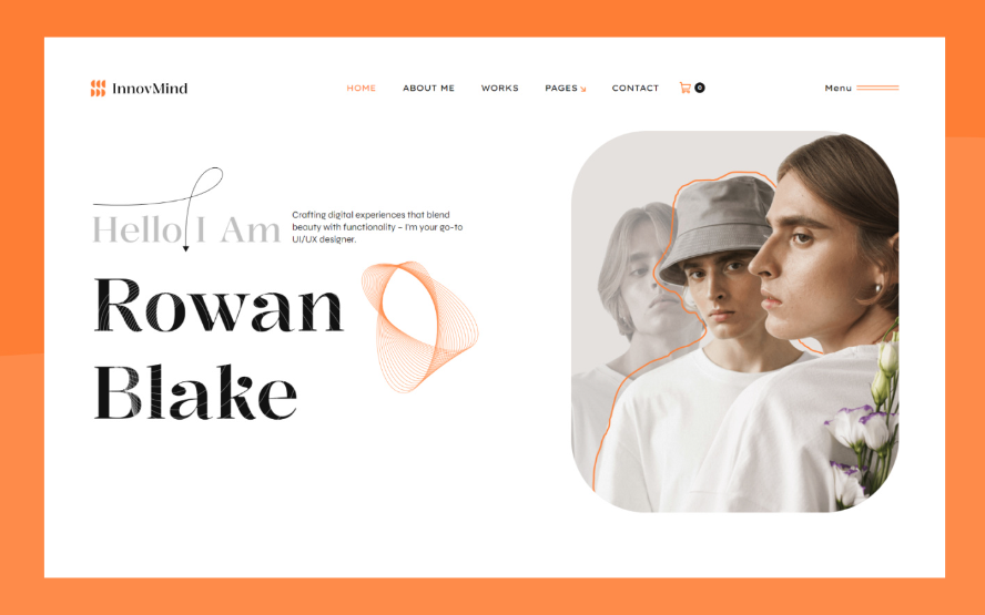 InnovMind - Portfolio Website Template