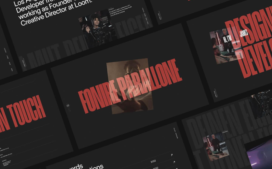 STORD - Personal Portfolio Webflow Templates