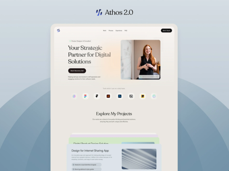 Athos Framer Template