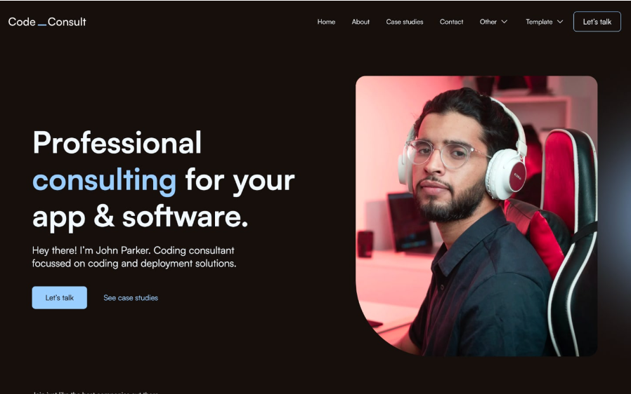 Consulting Webflow Template