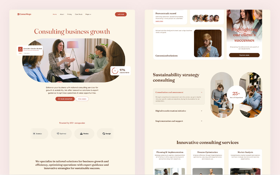 Consultingo - Consulting Webflow Template