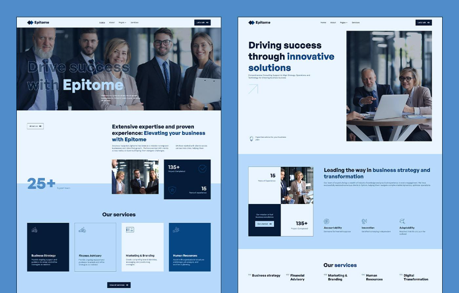 Consulting Webflow Template