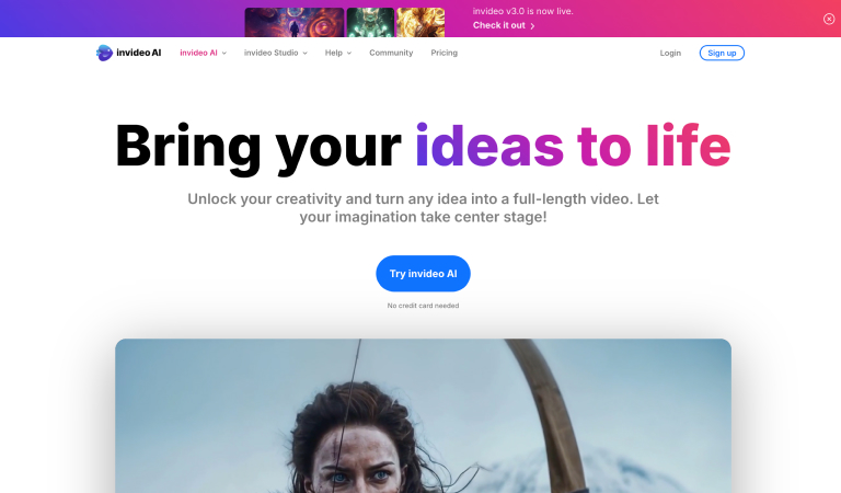 invideo AI ai video making tools
