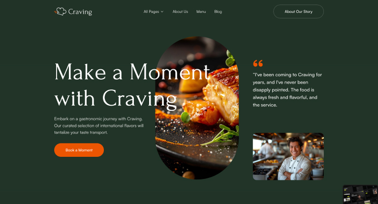 Craving-framer-template