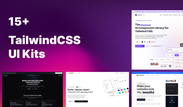 Free Tailwind CSS UI Kits