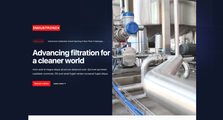 Industronix Astro Web Template