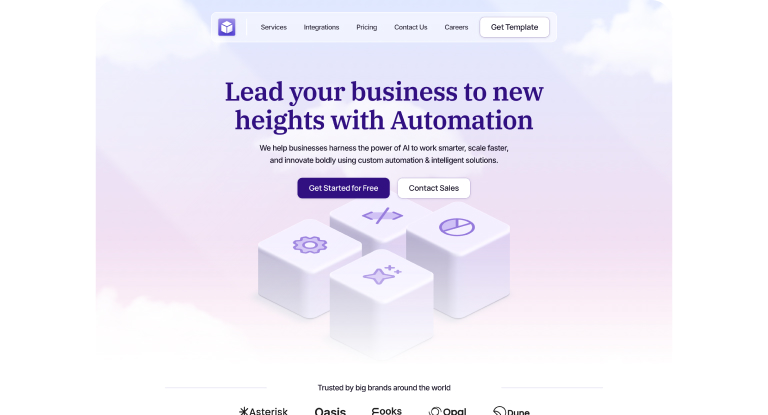 Lander-OS-AI-Agency-Framer-Template