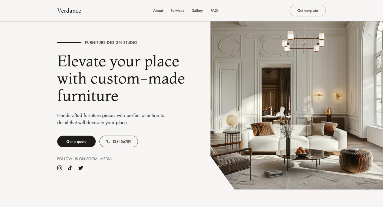 Verdance-Furniture-Design-Studio-Framer-Template