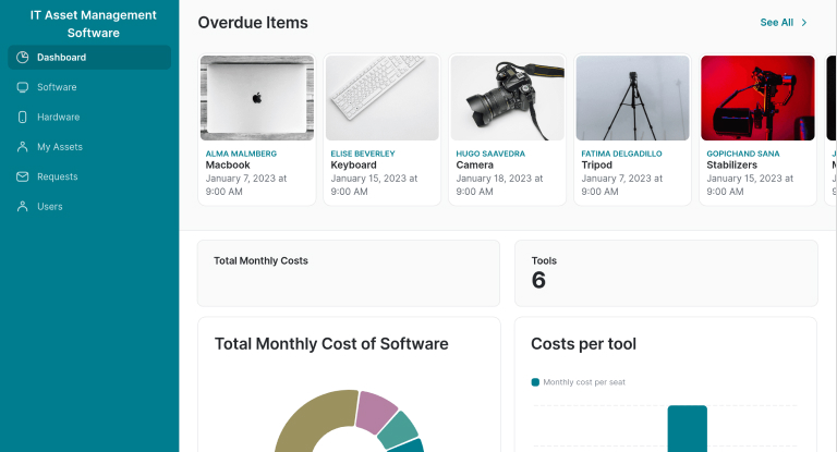 IT Asset Management Glide Template