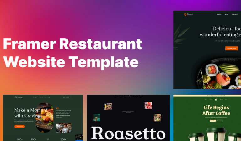 Restaurant Website Templates