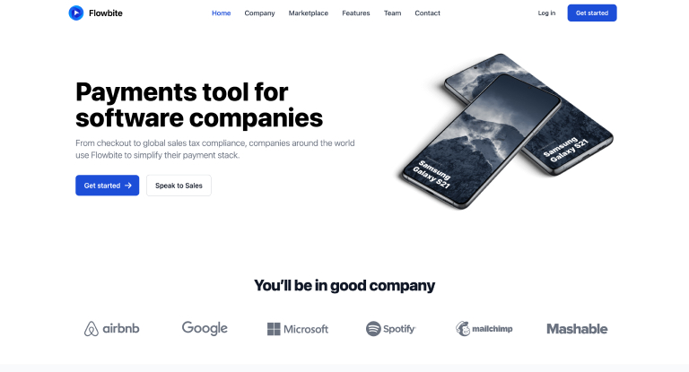 tailwindcss landing pages 1