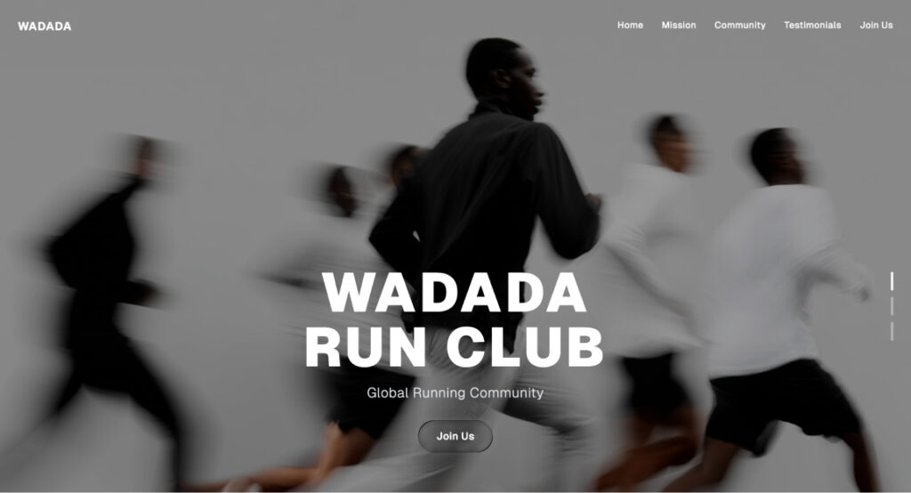 wadada next js landing page