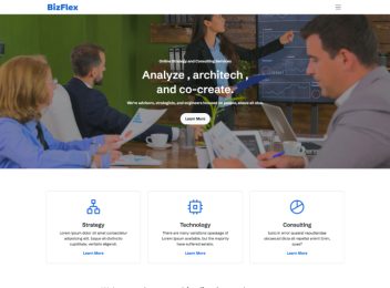 Vite.js Bootstrap 5 Website Template